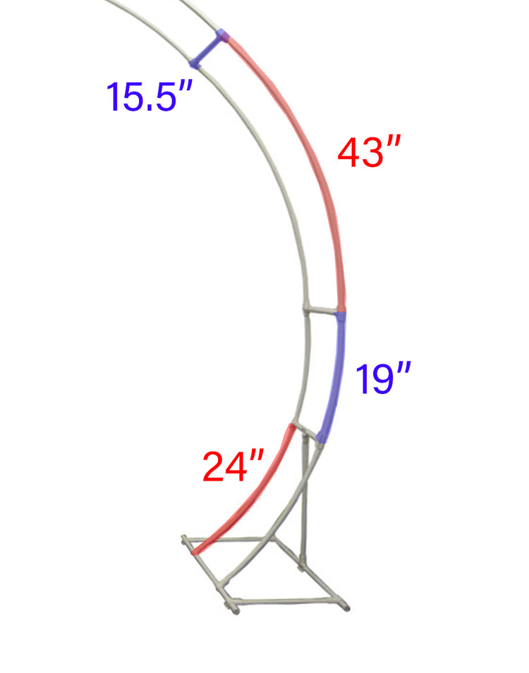 Metal Arbor Wedding Arch for Wedding Party Bridal Prom Garden Floral Decoration Both Indoor and Out Door. 9ft Height x 8ft Wide
