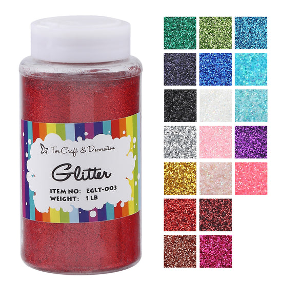 ultra fine red glitter