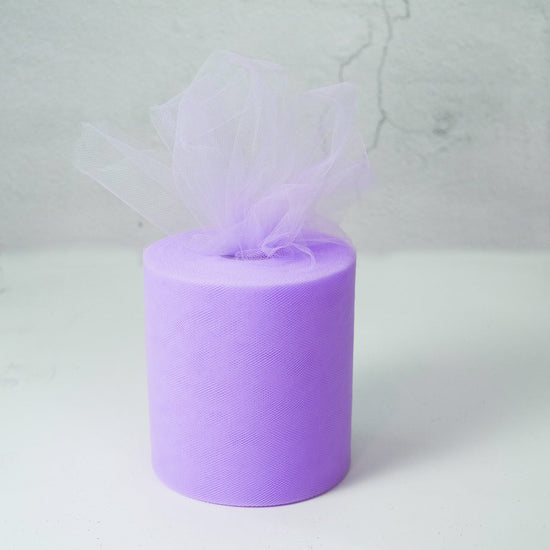 lavender Tulle Fabric Roll