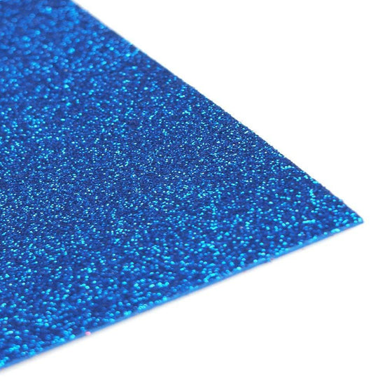 royal blue glitter DIY Craft Foam Sheets
