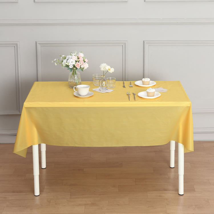 54" x 300ft Plastic Table Cover Roll with Cutter included