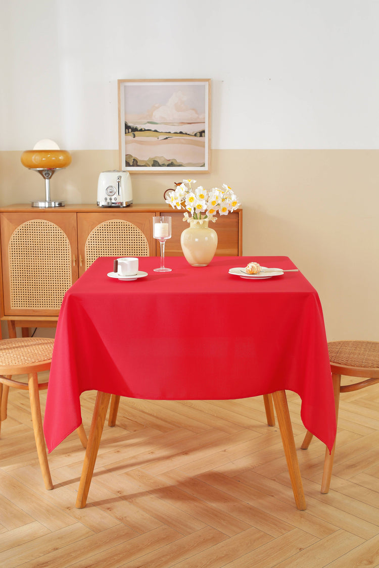 Premium Square Polyester Table Cloth