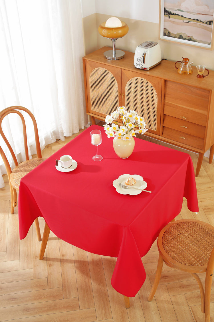 Premium Square Polyester Table Cloth