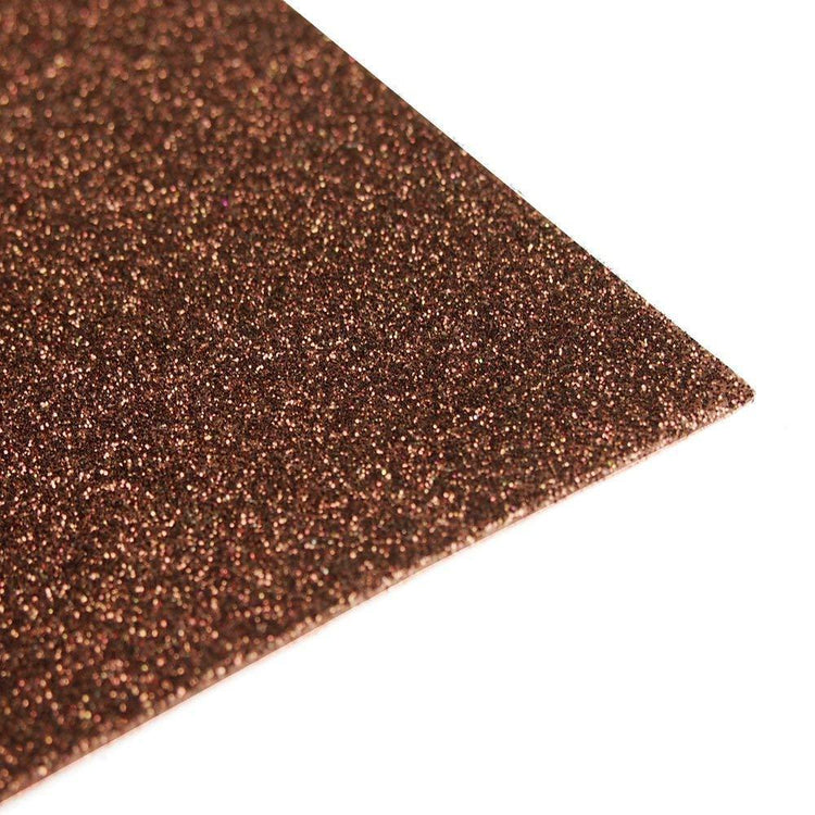 brown glitter DIY Craft Foam Sheets