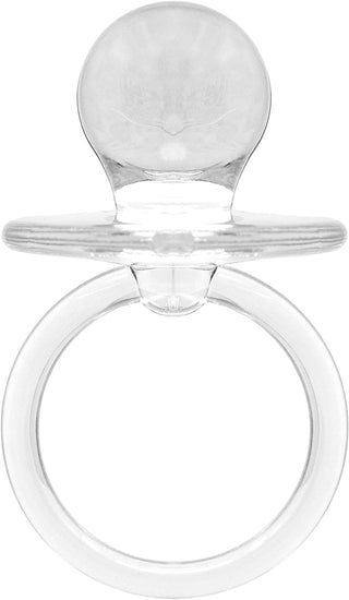 clear baby pacifier for baby showers