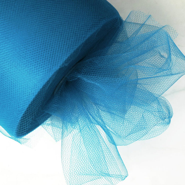 Tulle Fabric Roll 6" by 200 Yards (600 ft) Fabric Tulle Spool for DIY Tutu Bow, Wedding and Decoration. Value Pack.