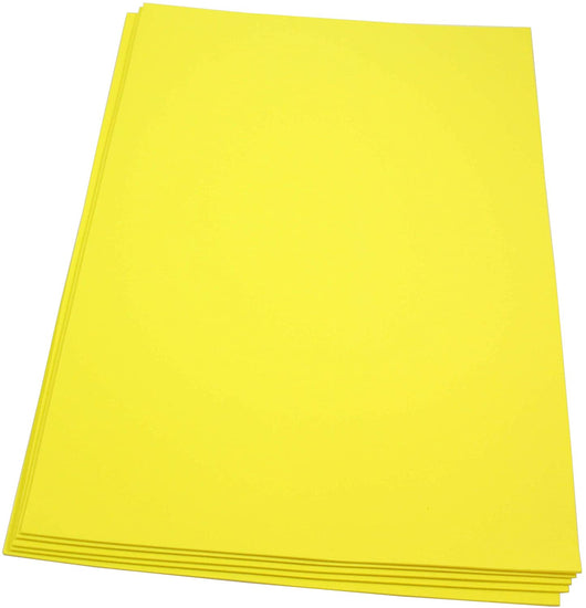 Yellow DIY Craft Foam Sheets