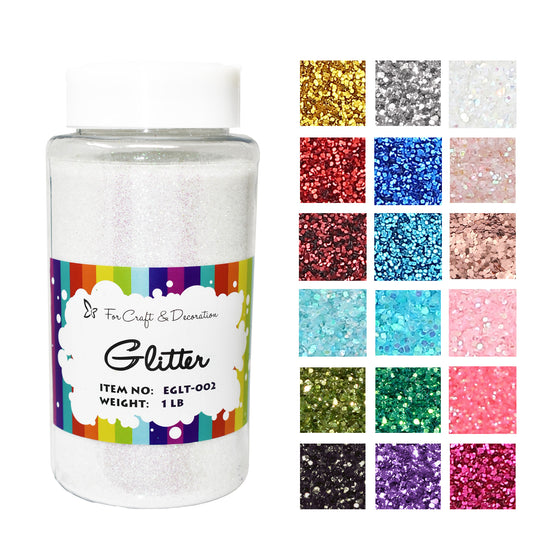 fine iridescent glitter