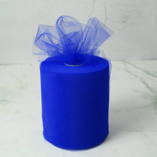 royal blue Tulle Fabric Roll