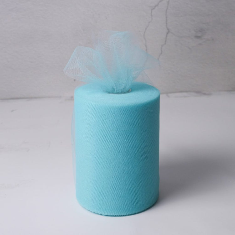 light blue Tulle Fabric Roll