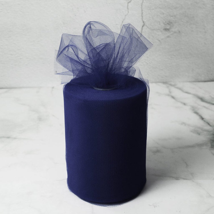 Tulle Fabric Roll 6" by 100 Yards (300 ft) Fabric Tulle Spool for DIY Tutu Bow, Wedding and Decoration. Value Pack.