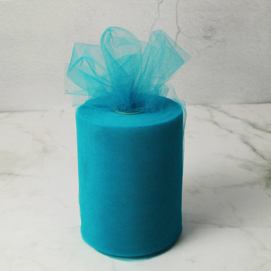 turquoise Tulle Fabric Roll