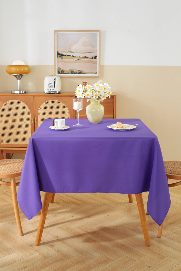 Premium Square Polyester Table Cloth