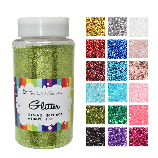 fine apple green glitter