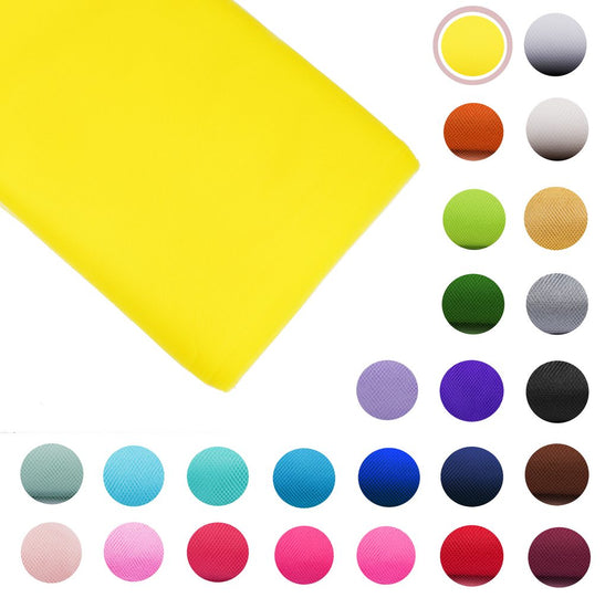 yellow Fabric Tulle Bolt