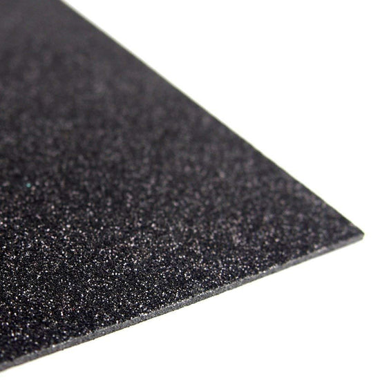 black glitter DIY Craft Foam Sheets