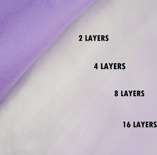 lavender tulle Fabric Tulle Bolt