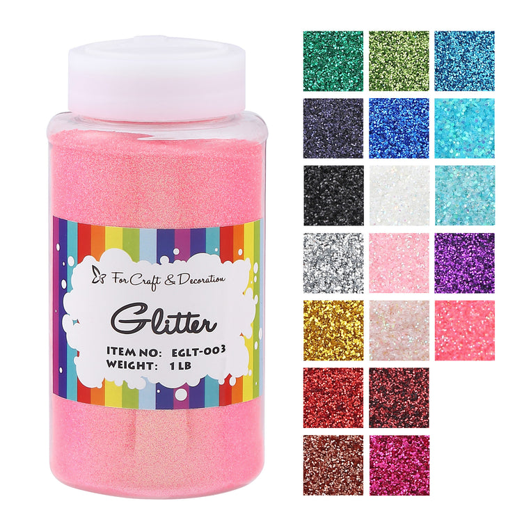 ultra fine coral glitter