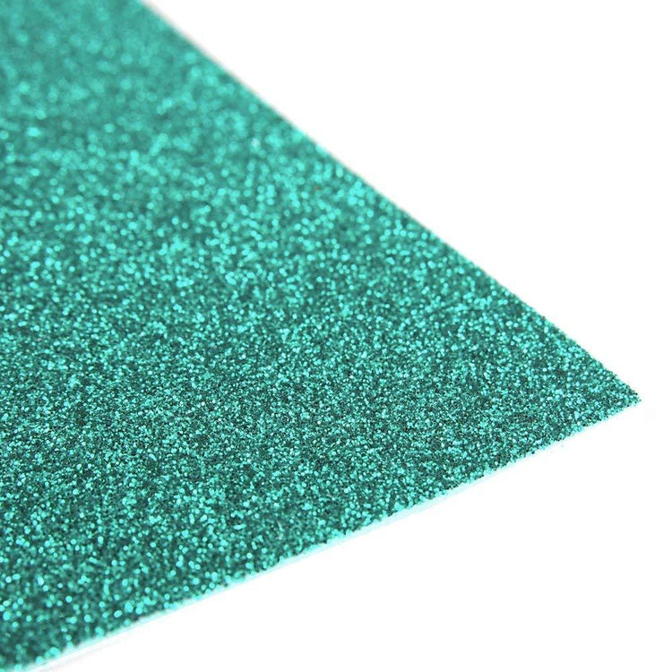 aqua glitter DIY Craft Foam Sheets