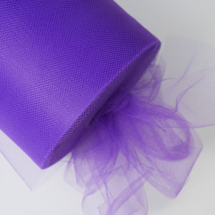 Tulle Fabric Roll 6" by 200 Yards (600 ft) Fabric Tulle Spool for DIY Tutu Bow, Wedding and Decoration. Value Pack.