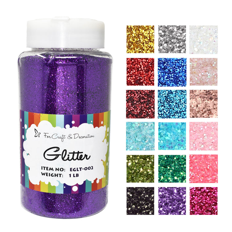 fine purple glitter