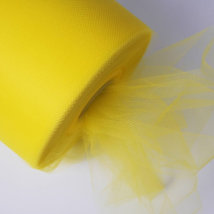 Tulle Fabric Roll 6" by 200 Yards (600 ft) Fabric Tulle Spool for DIY Tutu Bow, Wedding and Decoration. Value Pack.