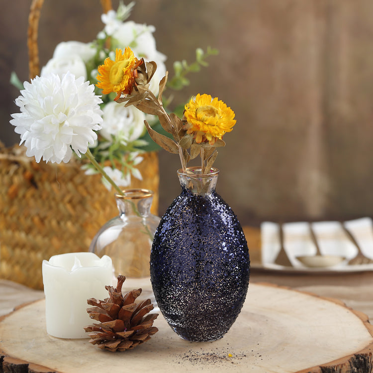 navy blue glitter