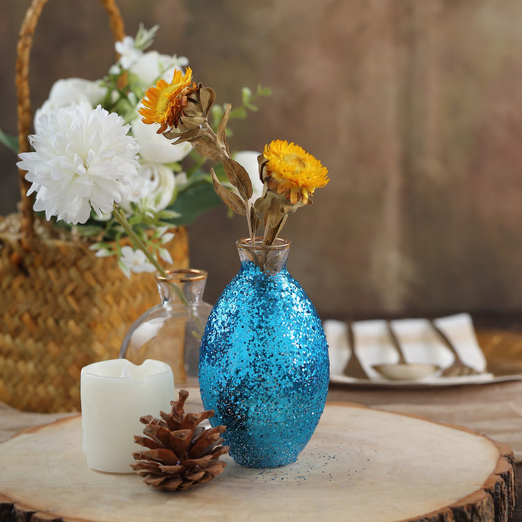 turquoise glitter