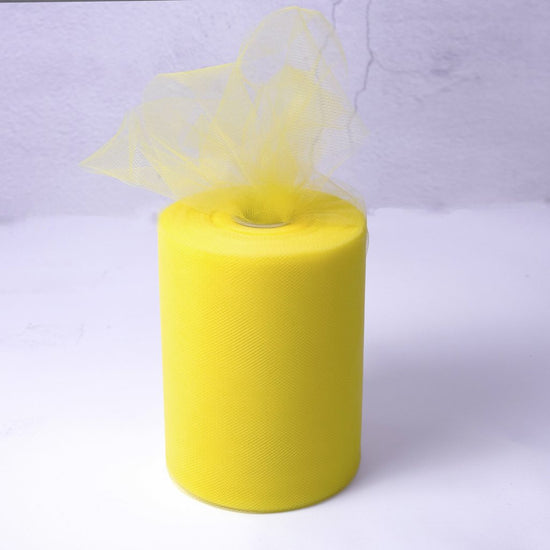 yellow Tulle Fabric Roll