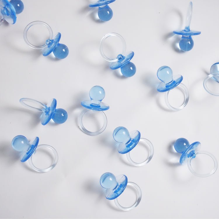 2.5" Baby Pacifier Baby Shower Favors Decoration, Set of 36