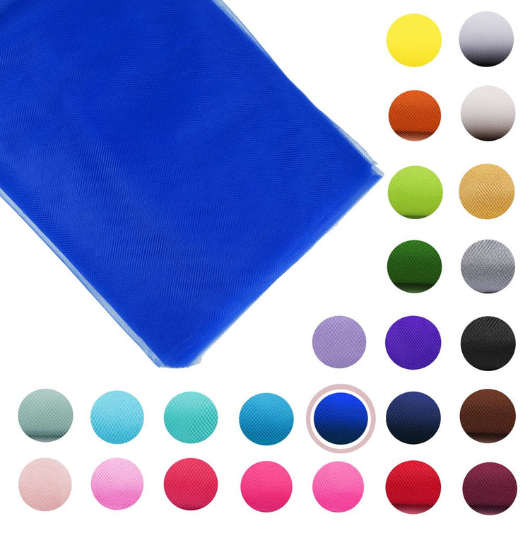 royal blue Fabric Tulle Bolt