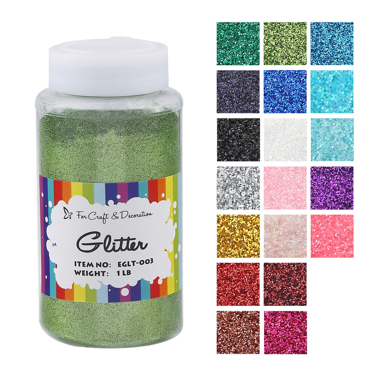 ultra fine apple green glitter