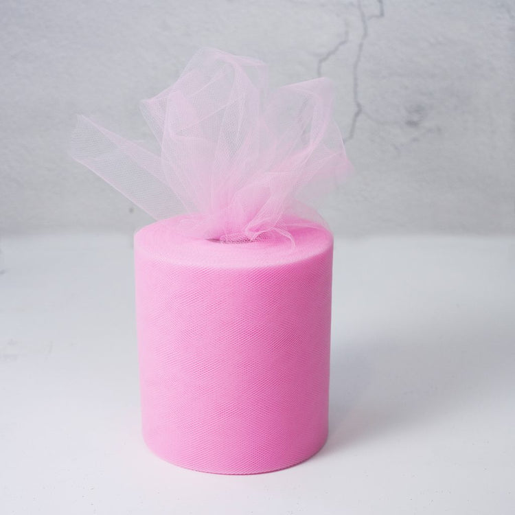 light pink Tulle Fabric Roll
