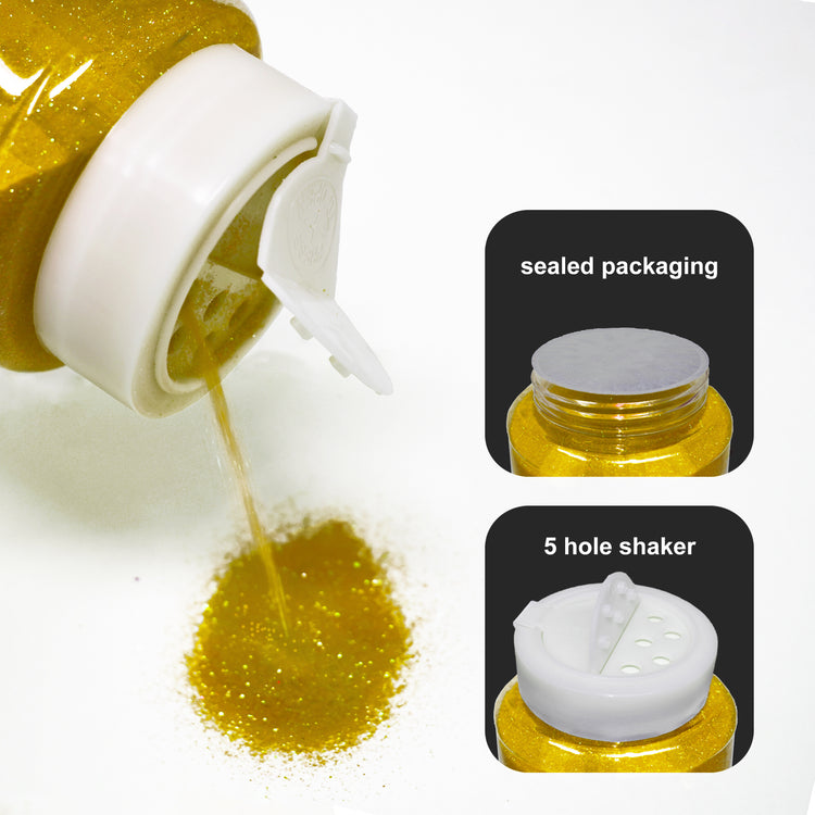 Craft Glitter 1 Pound Bottle for Crafting and Decoration