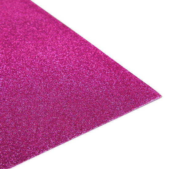 fuchsia glitter DIY Craft Foam SheetsDIY Craft Foam Sheets