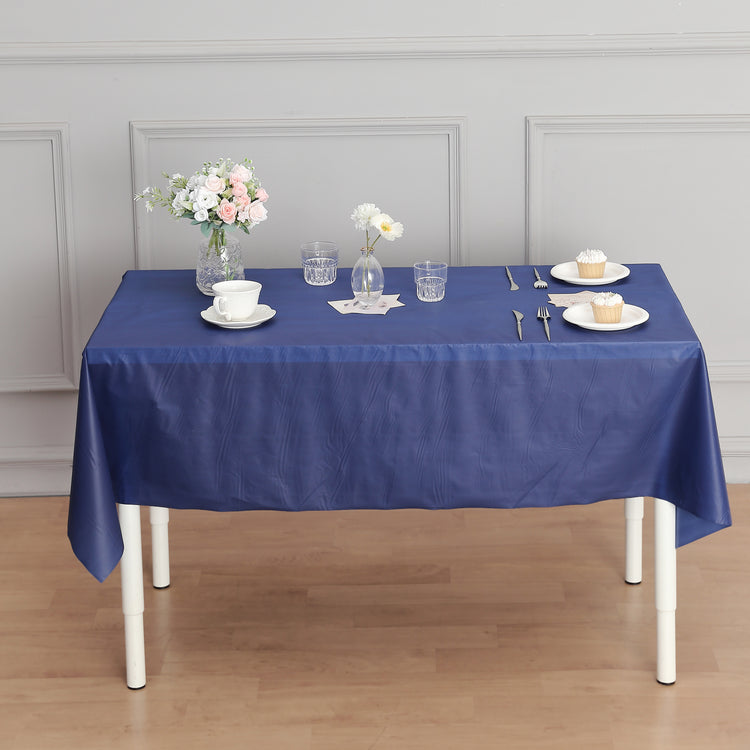 54" x 300ft Plastic Table Cover Roll with Cutter included