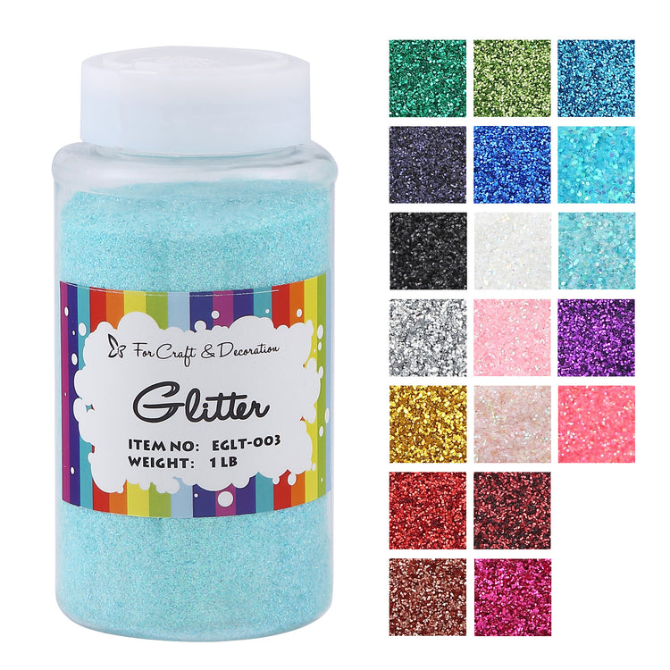 ultra fine aqua glitter