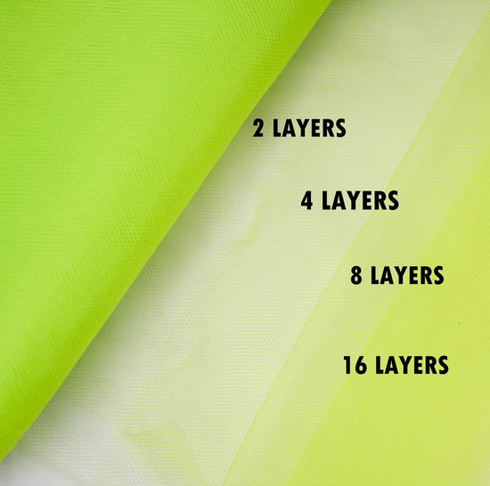 apple green tulle Fabric Tulle Bolt