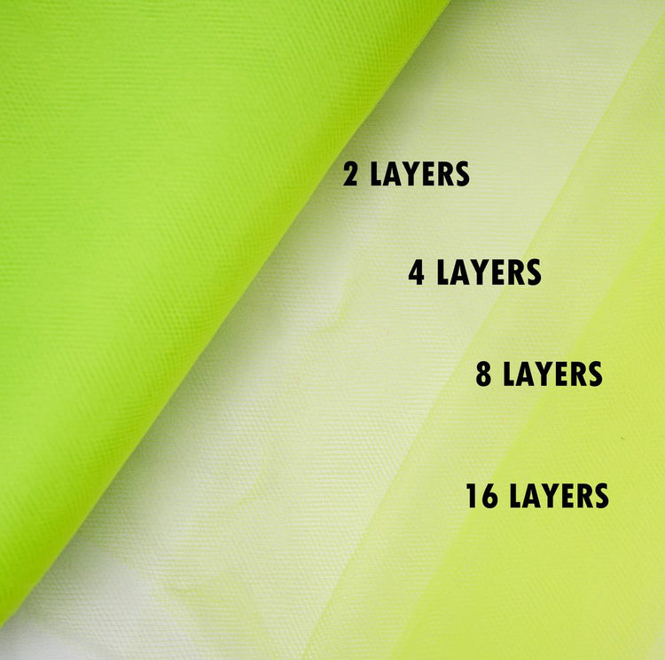 apple green tulle Fabric Tulle Bolt