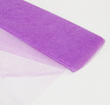 lavender 54" x 10 Yards (30 ft) Glitter Fabric Tulle Bolt