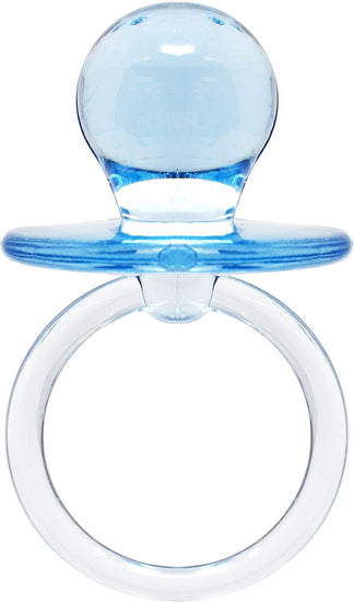 blue baby pacifier for baby showers