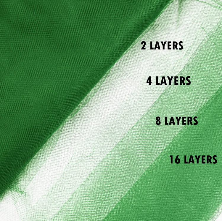 emerald green tulle Fabric Tulle Bolt