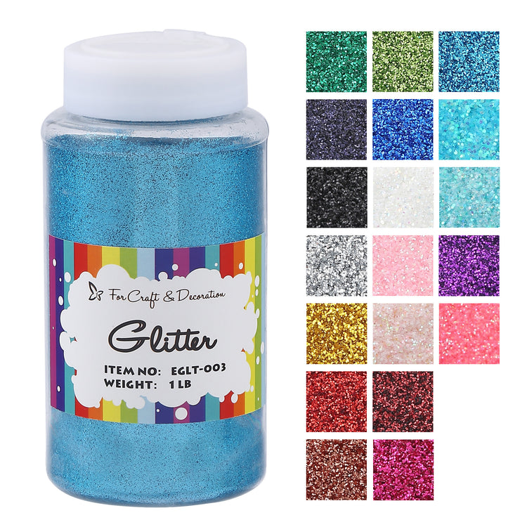 ultra fine turquoise glitter