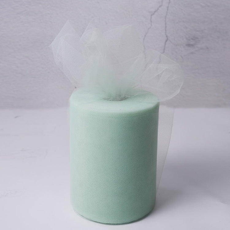 mint Tulle Fabric Roll