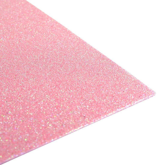 pink glitter DIY Craft Foam Sheets