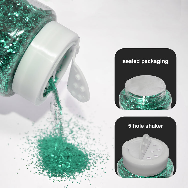 chunky emerald green