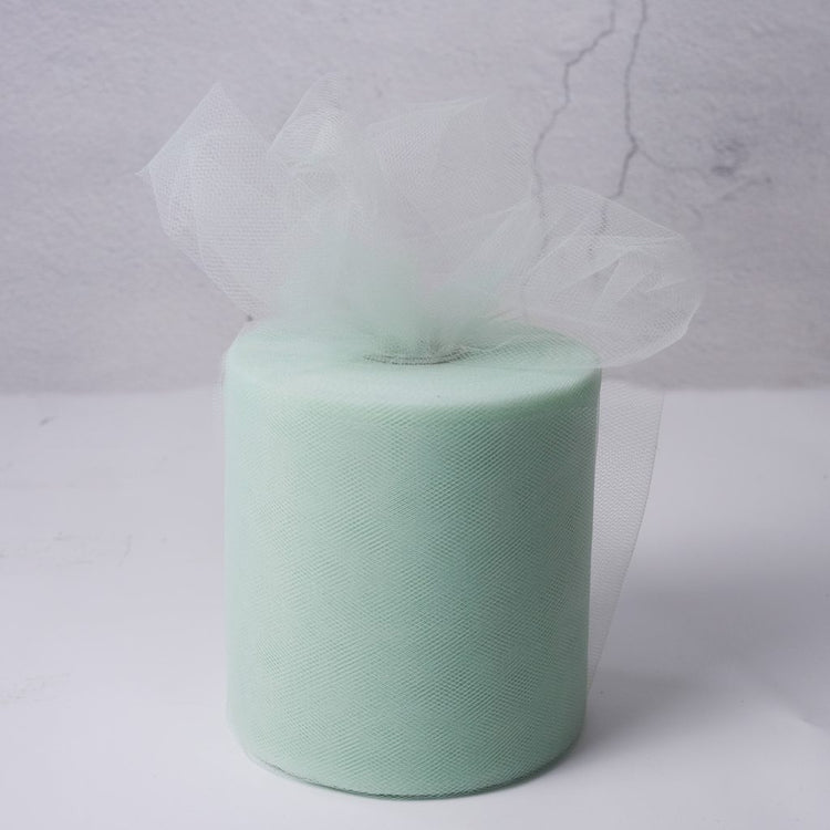 mint Tulle Fabric Roll